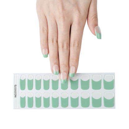 Minty Breeze Semi Cured Gel Nail Strips