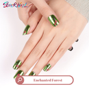 Enchanted Forest Semi Cured Gel Nail Strips