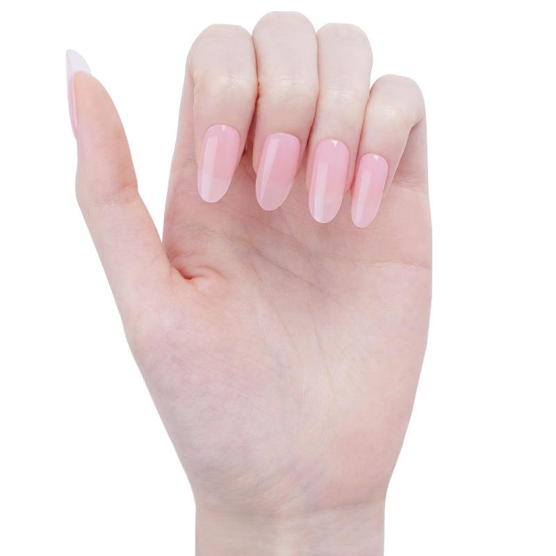 Blush Ombre Semi Cured Gel Nail Strips