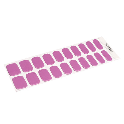 Bubblegum Pop Semi Cured Gel Nail Strips