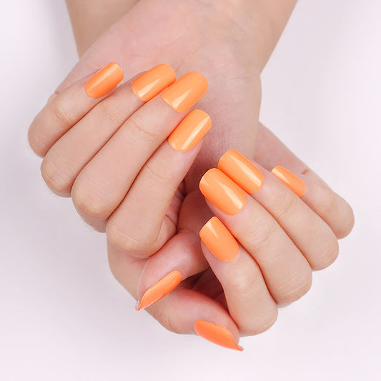 Tangerine Tango Semi Cured Gel Nail Strips