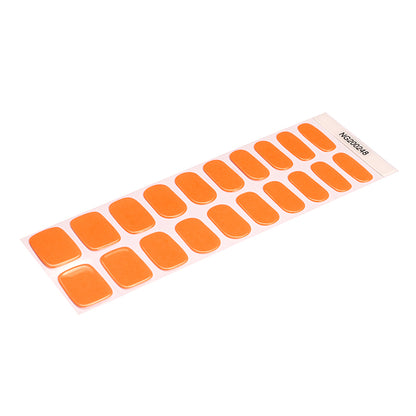 Tangerine Tango Semi Cured Gel Nail Strips