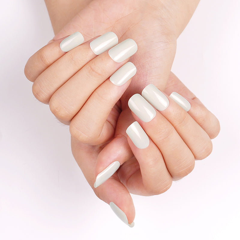 Ivory Whisper Semi Cured Gel Nail Strips