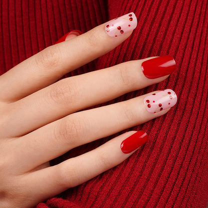 Berry Bliss Semi Cured Gel Nail Strips