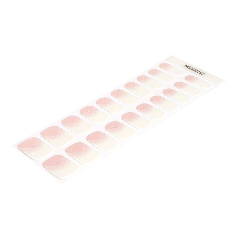 Blushing Bridal Semi Cured Gel Nail Strips