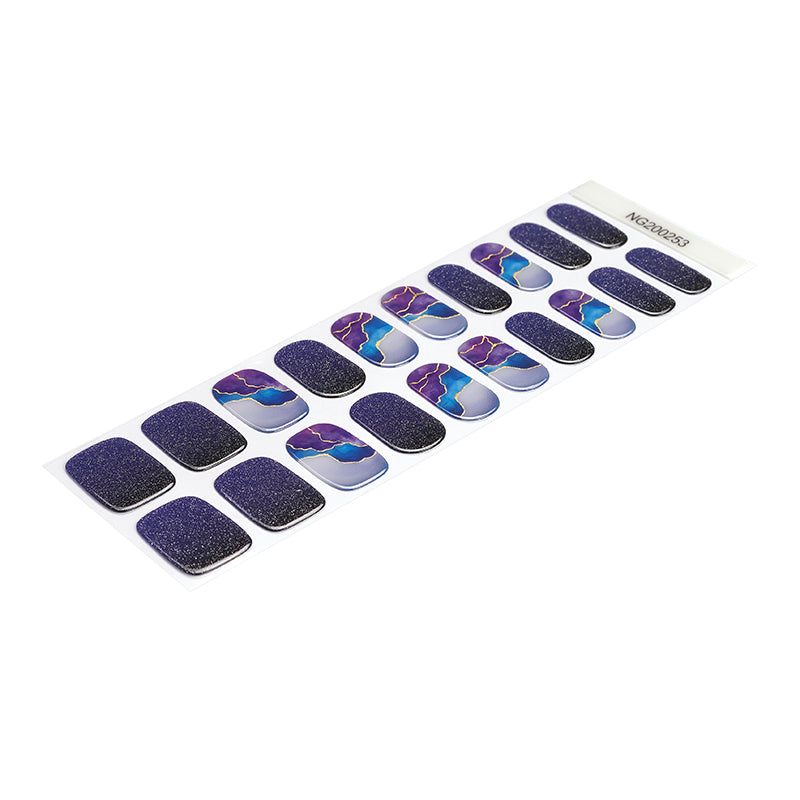 Mystic Galaxy Semi Cured Gel Nail Strips