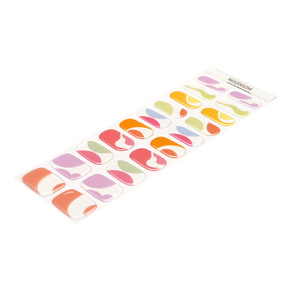 Retro Vibes Semi Cured Gel Nail Strips